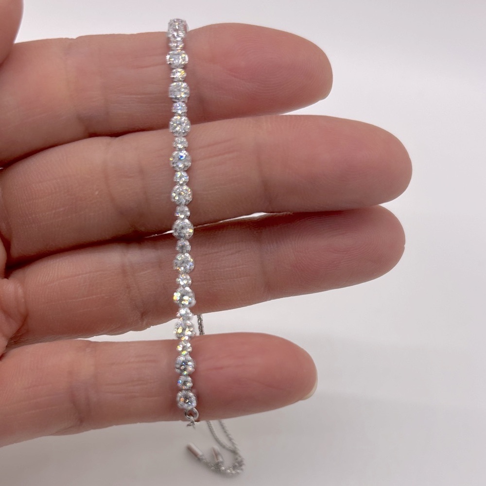 Swarovski Subtle Crystal Adjustable Bracelet 5465… - image 7